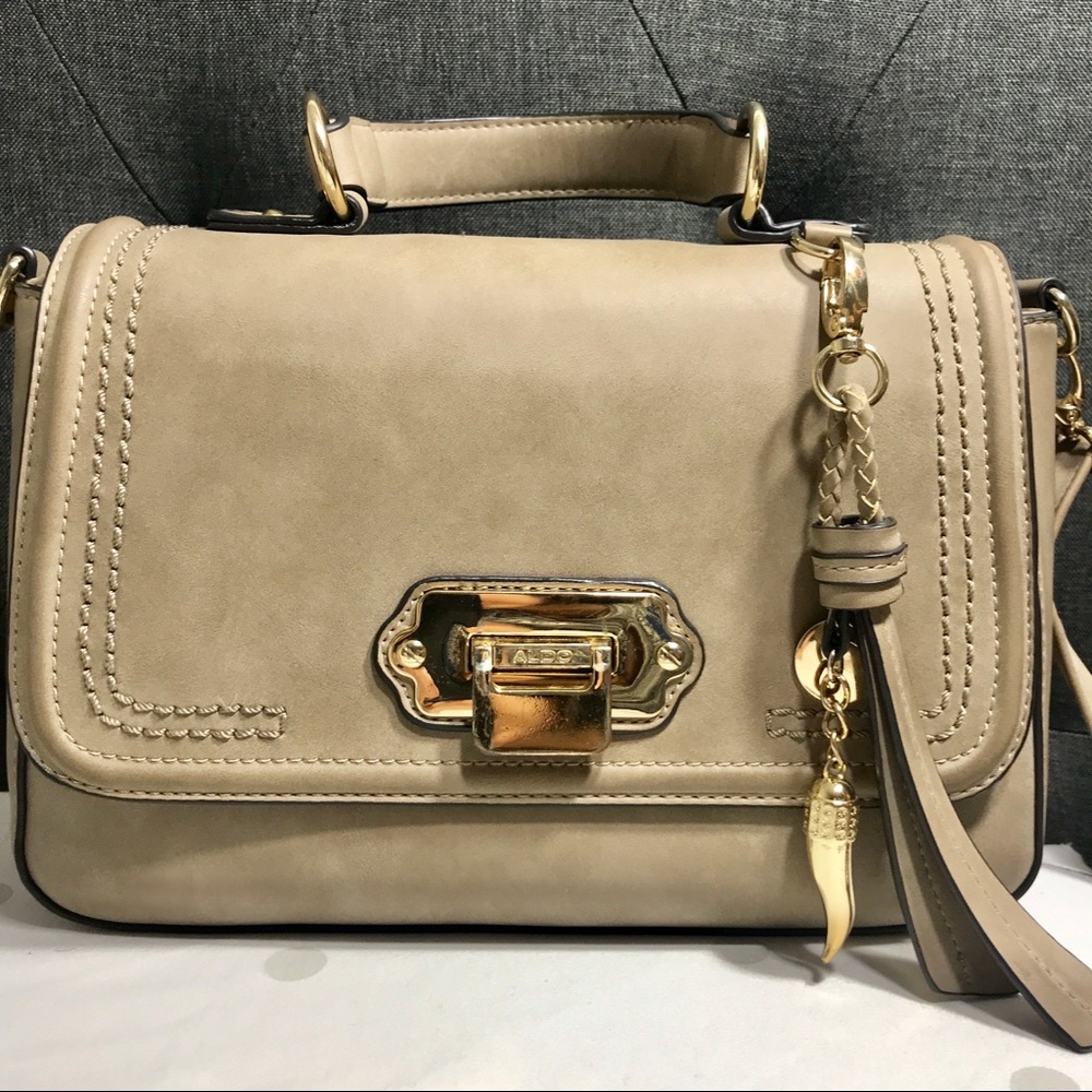 ALDO Taupe crossbody bag
